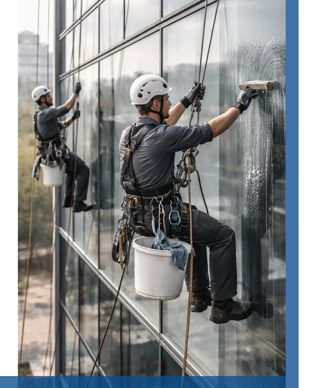 Мойка сплошного остекления в Ишимбае, заказать от 304 р.| ВЫСОТНИК-Шмб