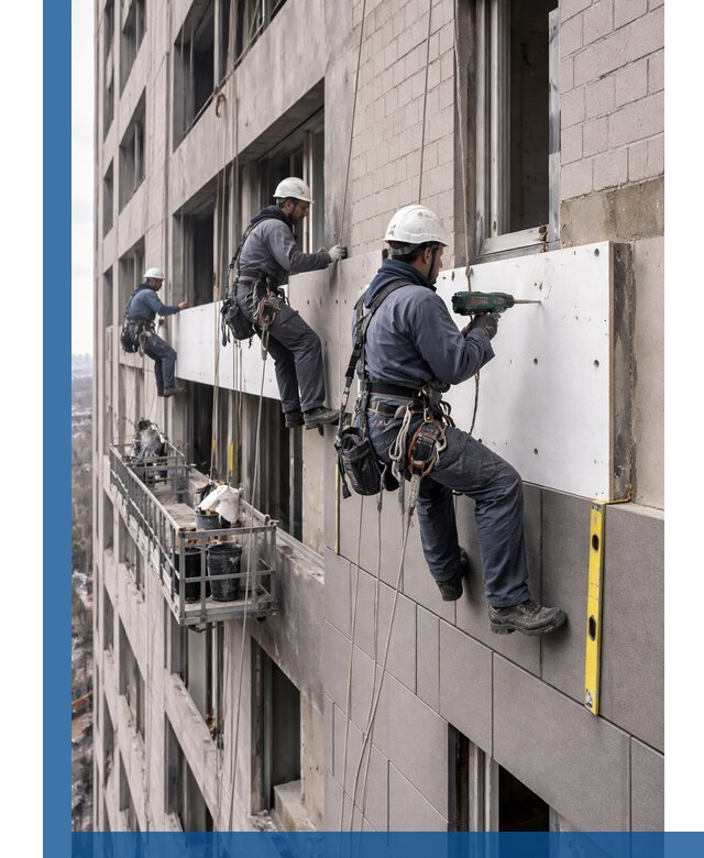 Монтаж фасадных термопанелей высокого качества в Ишимбае