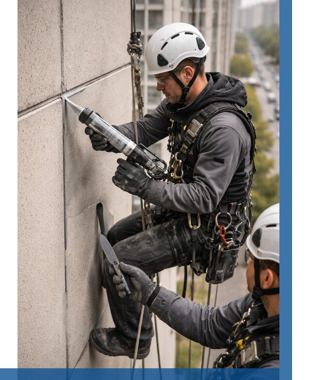 Первичная герметизация швов в Ишимбае от 608 р. | ВЫСОТНИК-Шмб