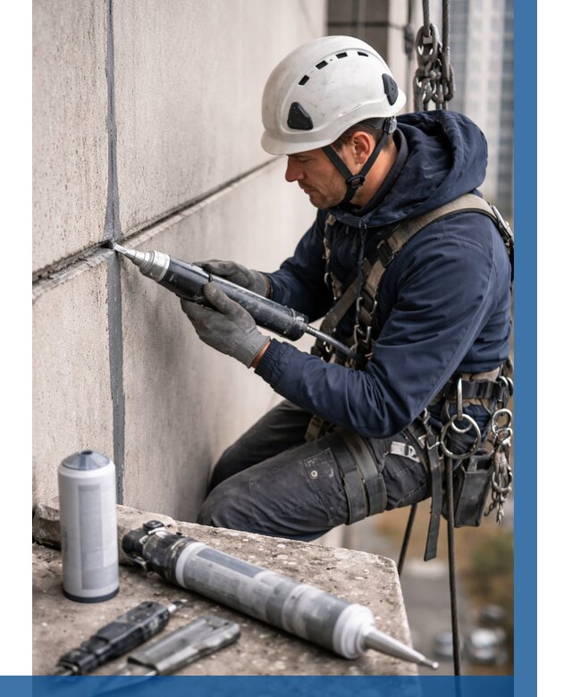 Вторичная герметизация швов в Ишимбае от 456 р. | ВЫСОТНИК-Шмб