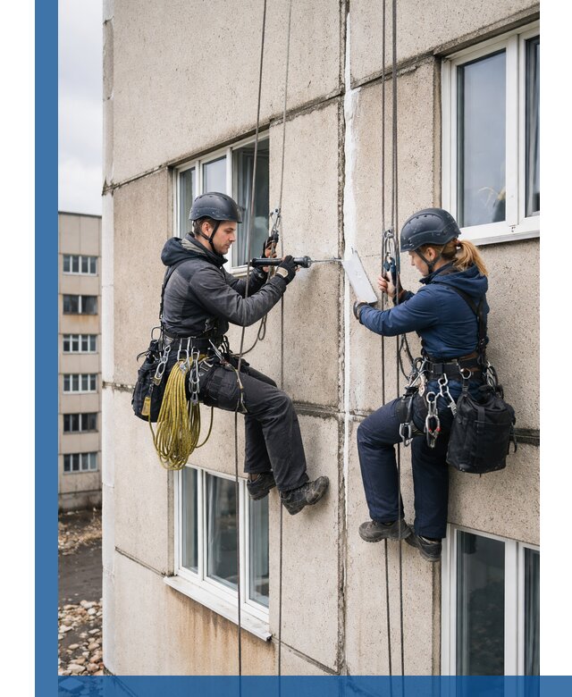 Герметизация межпанельных швов тёплым швом в Ишимбае