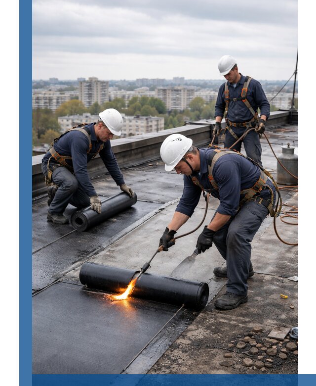 Ремонт наплавляемой кровли в Ишимбае качественно и надежно
