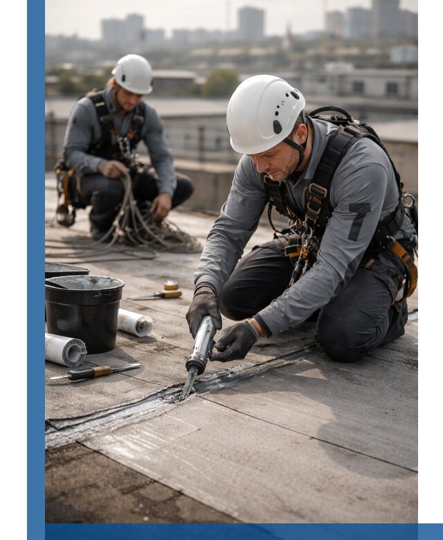 Аварийное и капитальное устранение протечек кровли в Ишимбае