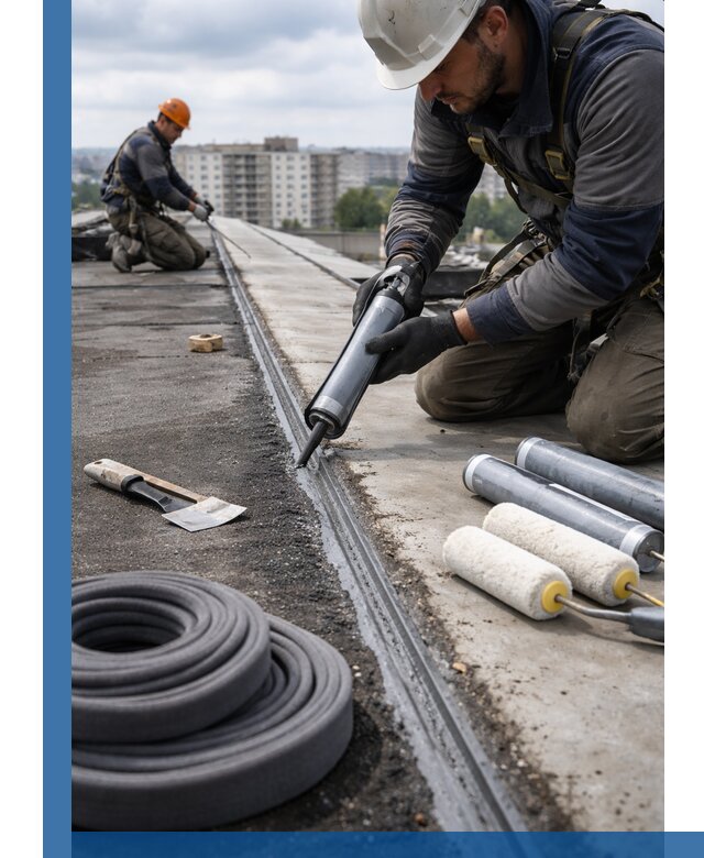 Герметизация швов кровли в Ишимбае с гарантией герметичности