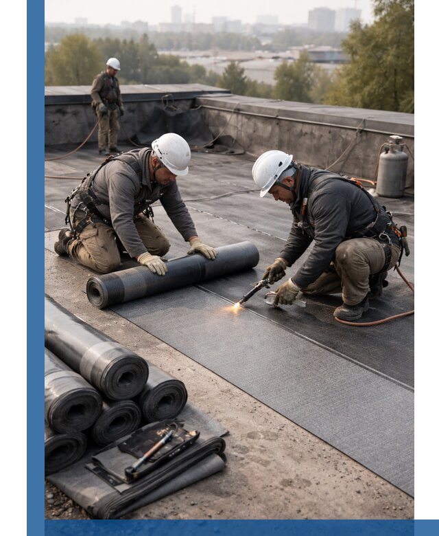 Монтаж мягкой кровли в Ишимбае профессионально и надежно