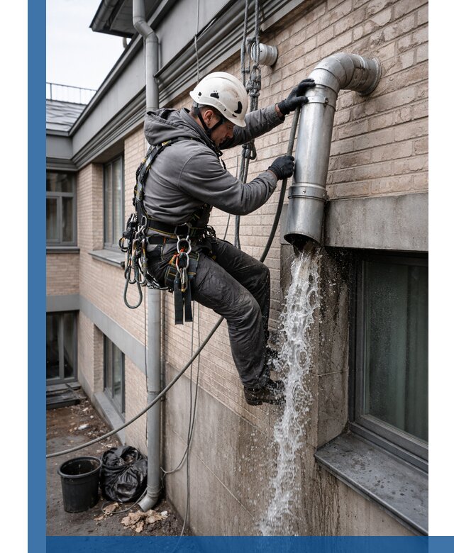 Профессиональная прочистка водосточных труб в Ишимбае с гарантией