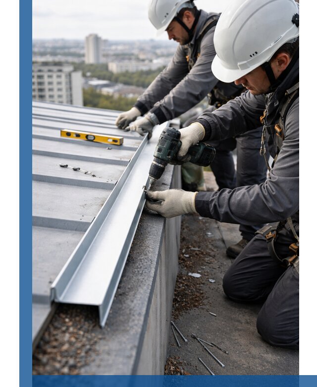 Монтаж капельника на кровле в Ишимбае с гарантией качества