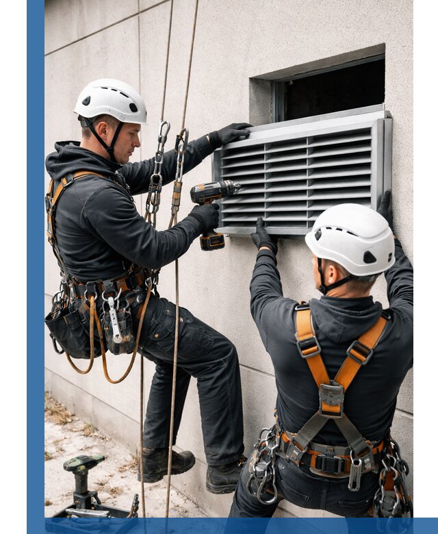 Монтаж вентиляционных решеток в Ишимбае профессиональный сервис