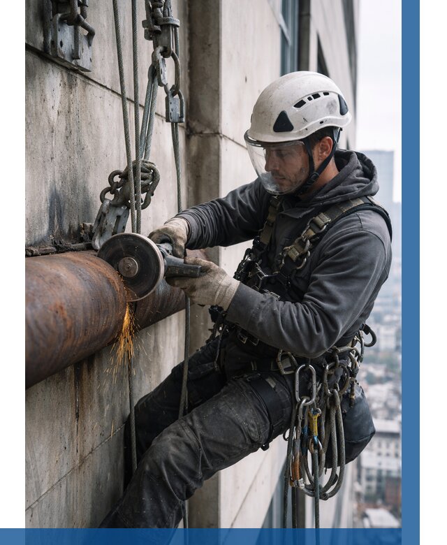 Резка металла на высоте в Ишимбае по цене от 4563 р. | ВЫСОТНИК-Шмб