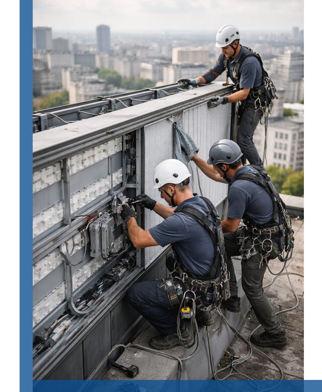 Профессиональное обслуживание крышной рекламы в Ишимбае под ключ