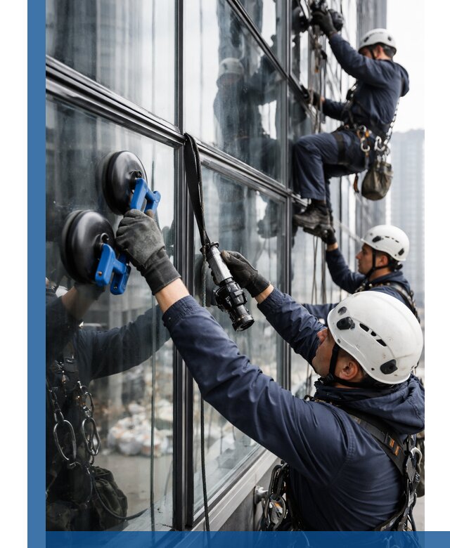 Радиусное остекление фасадов под ключ в Ишимбае с гарантиями