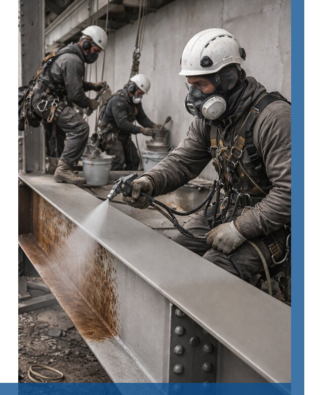 Антикоррозионная покраска металла в Ишимбае от 710 р. | ВЫСОТНИК-Шмб