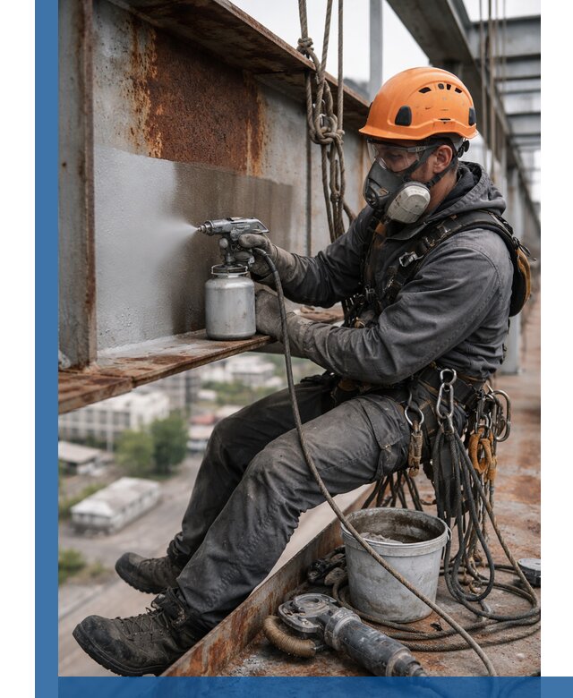 Антикоррозионная обработка металлоконструкций в Ишимбае под ключ