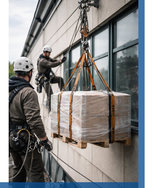 Подъем груза на высоту в Ишимбае от 3042 р. | ВЫСОТНИК-Шмб