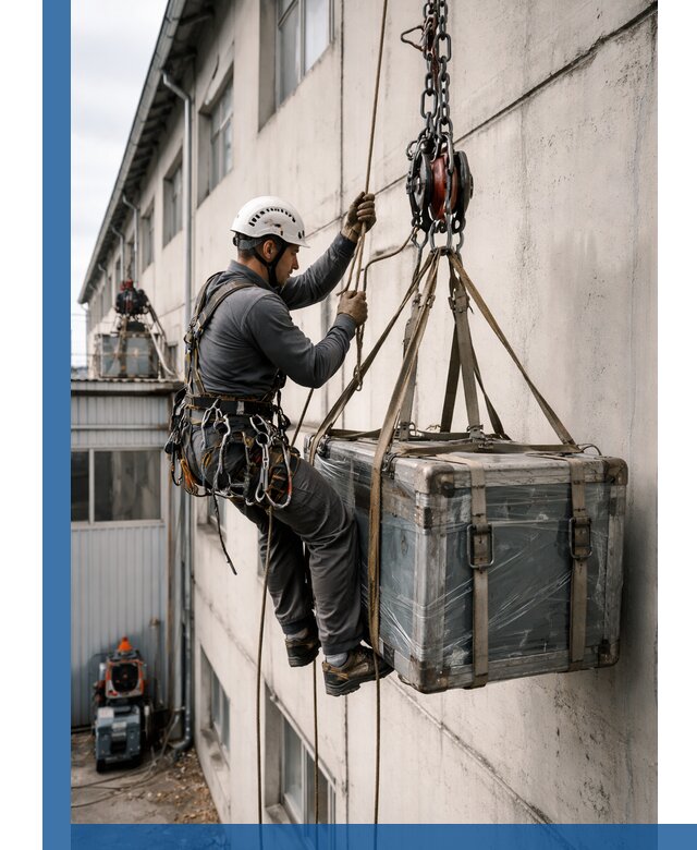 Подъем грузов на высоту в Ишимбае для промышленных объектов