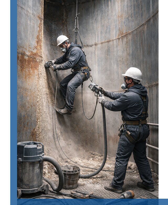 Зачистка силосов в Ишимбае профессионально с выездом и гарантией