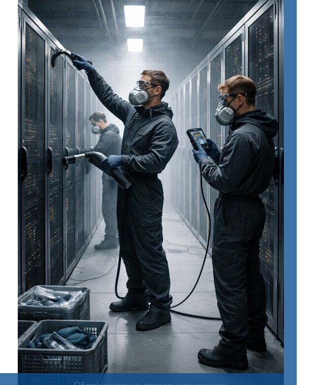 Обеспыливание серверной комнаты в Ишимбае от 4563 р. | ВЫСОТНИК-Шмб