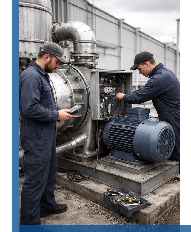 Техническое обслуживание промышленного оборудования в Ишимбае