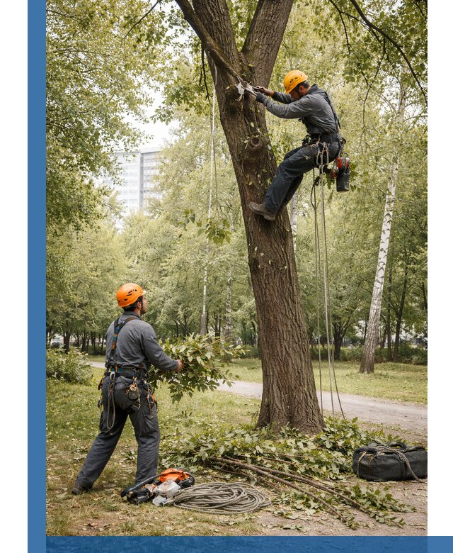 Санитарная обрезка деревьев в Ишимбае, профессионально и безопасно