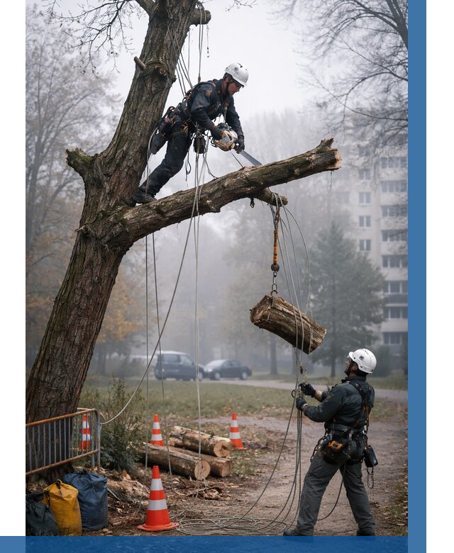 Удаление аварийных деревьев в Ишимбае от 15212 р. | ВЫСОТНИК-Шмб