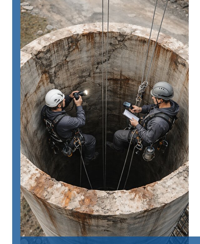 Обследование дымовой трубы: диагностика и оценка состояния в Ишимбае